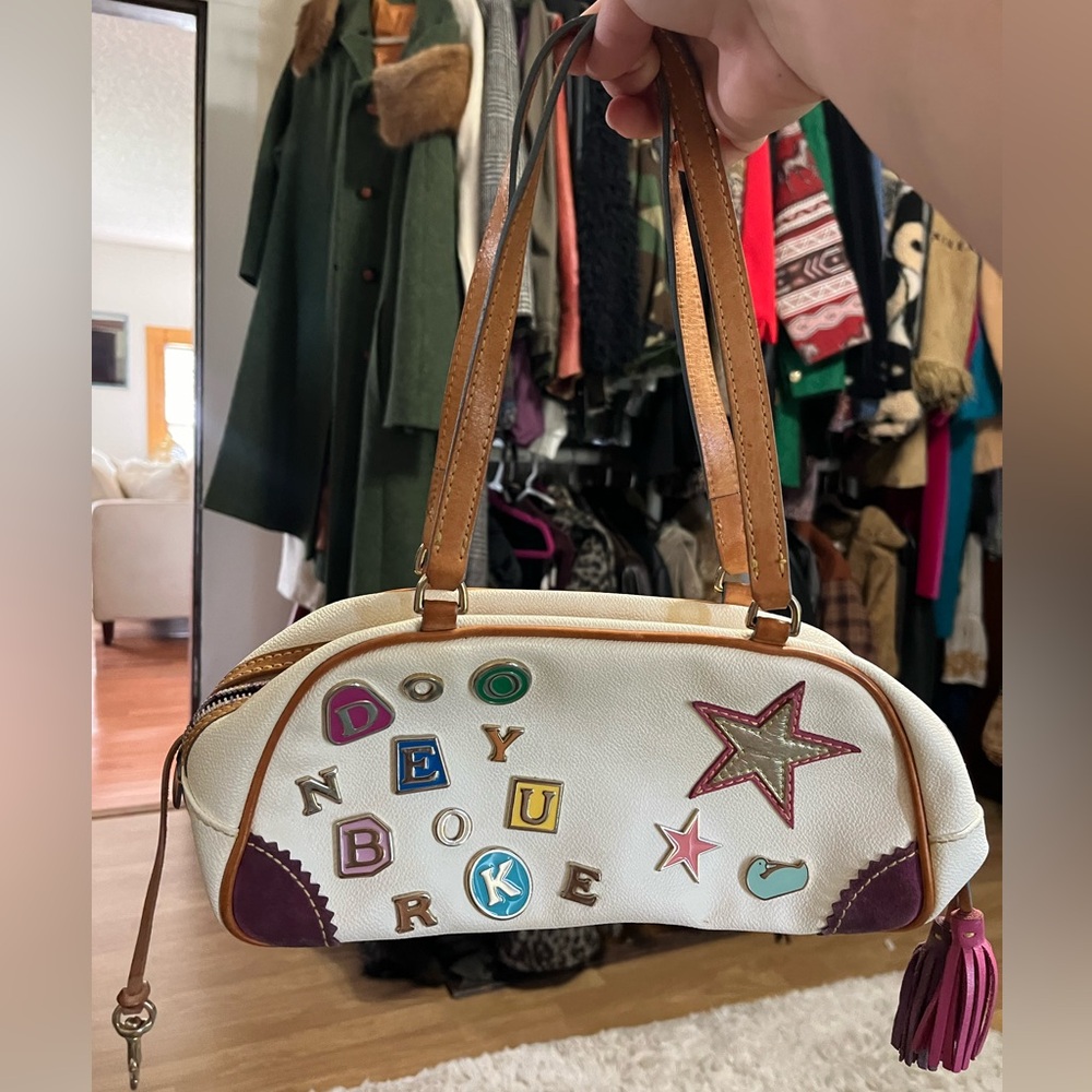 VINTAGE Y2K DOONEY AND BOURKE CHARM BAG